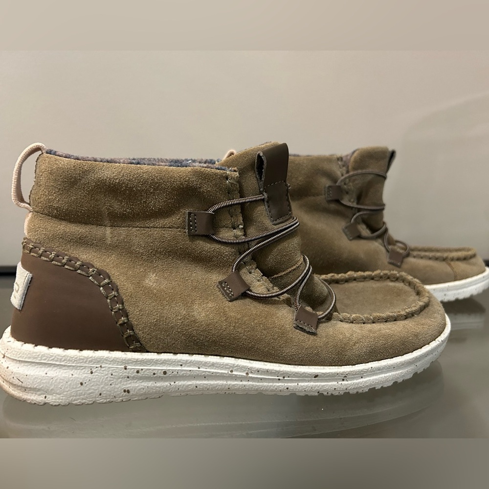 Hey Dude booties. Only worn a few times.